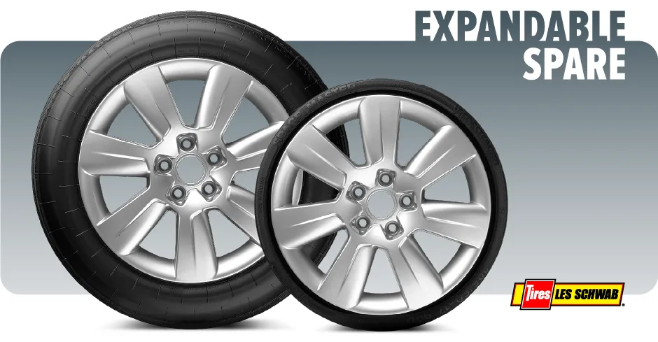 expandable spare tire