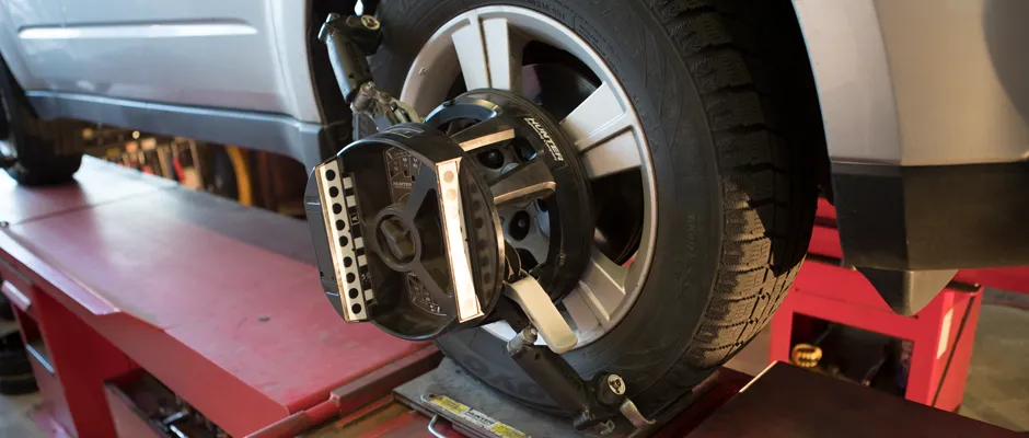 Wheel alignment machine