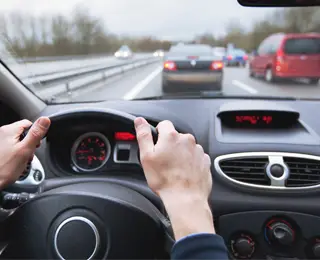 Steering wheel off-center