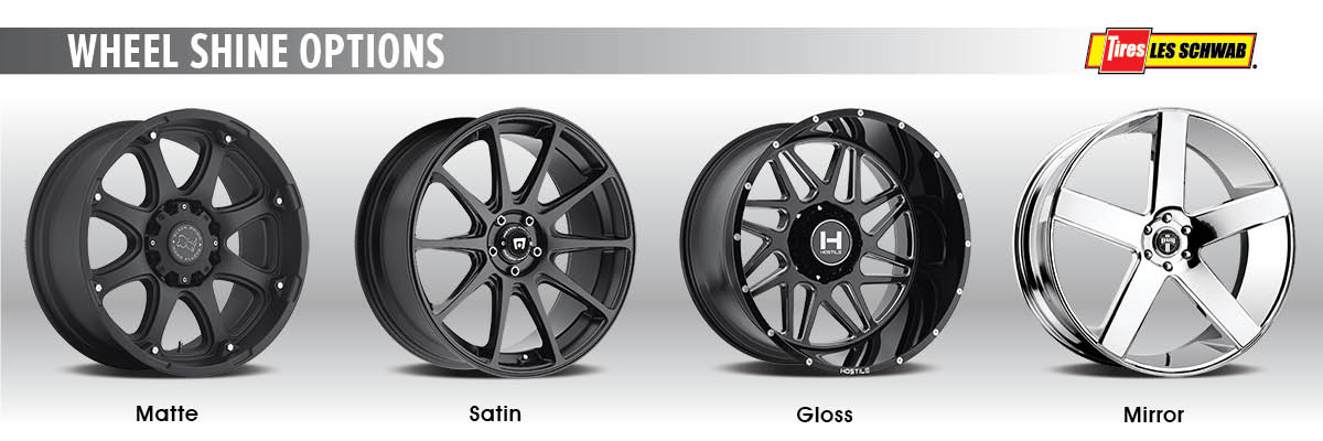 A Simple Guide to Wheel Finishes - Les Schwab