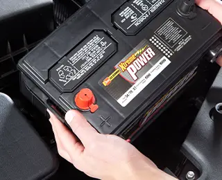 Checking a battery